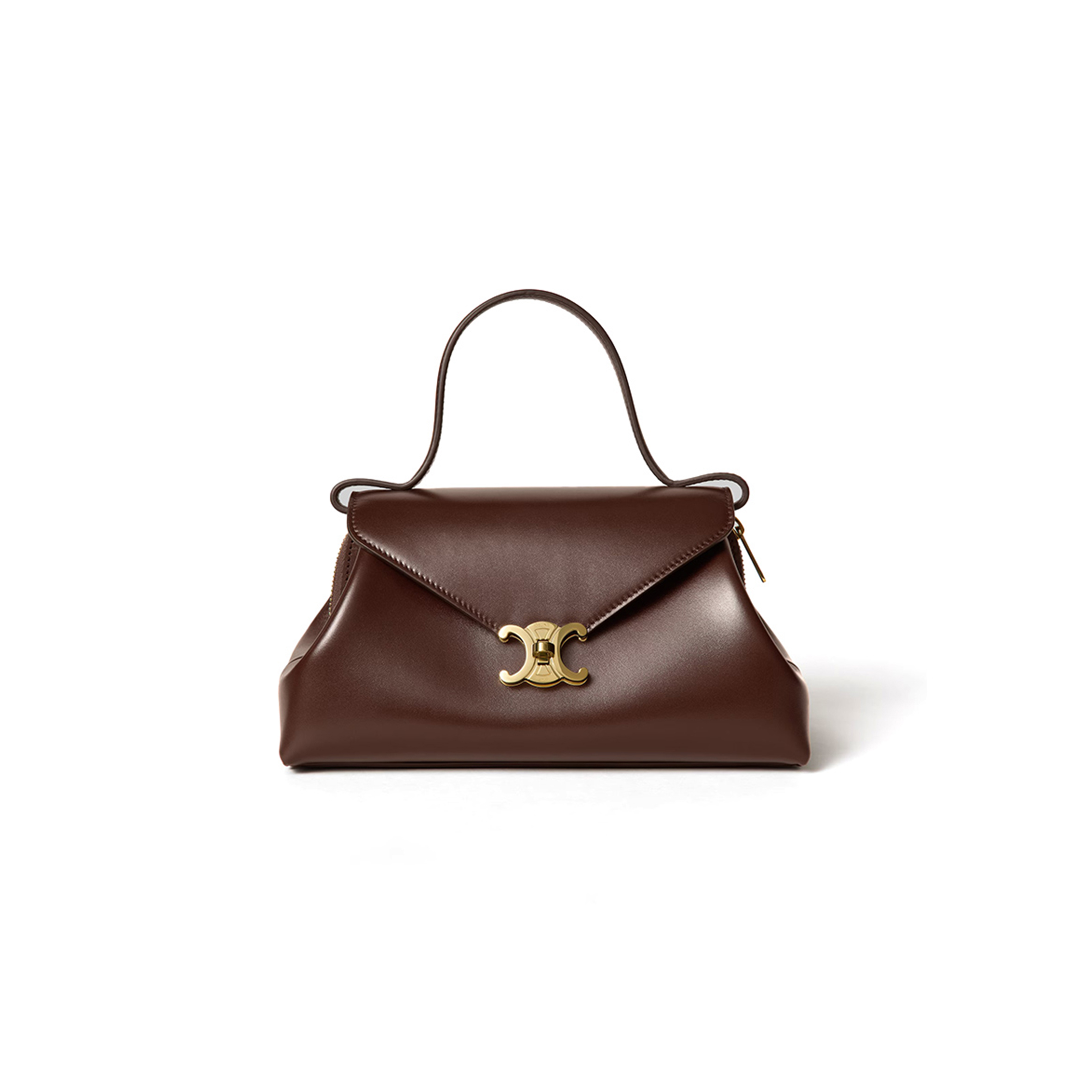 CELINE SMALL FLAIR IN SHINY CALFSKIN L10BF5B53.18CH (24*12*9cm)
